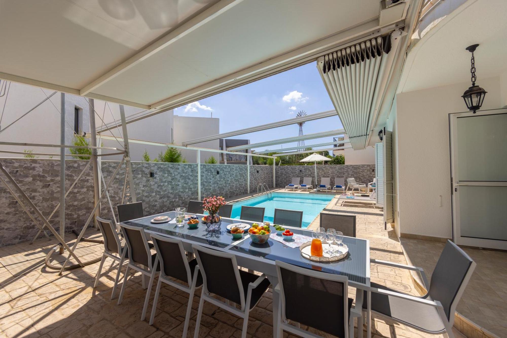 Accomoteleia Crystal Lagoon Villa Protaras Bagian luar foto