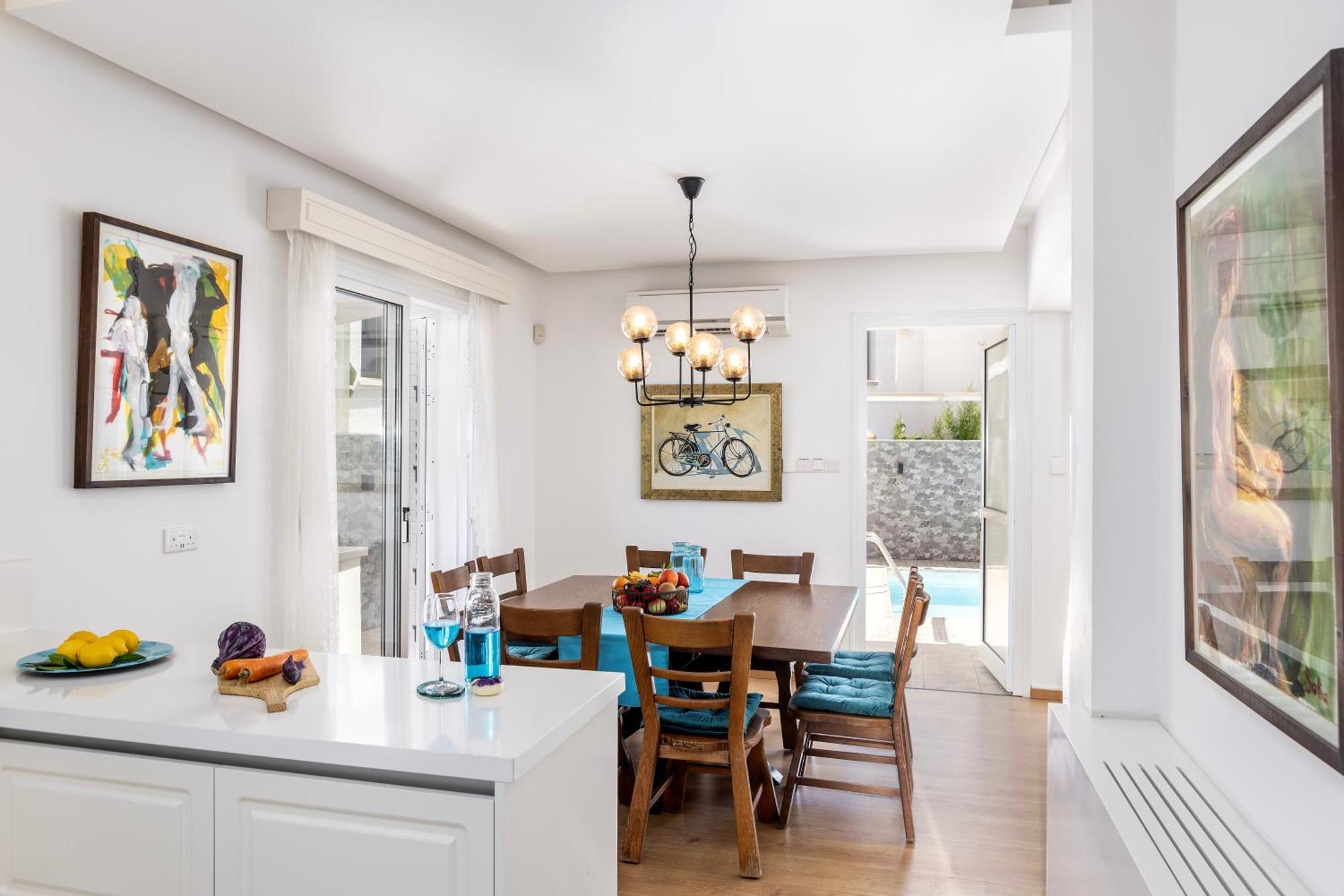 Accomoteleia Crystal Lagoon Villa Protaras Bagian luar foto